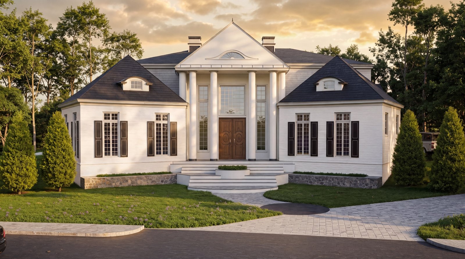 Colonial Residence by Invested Designs, image 1