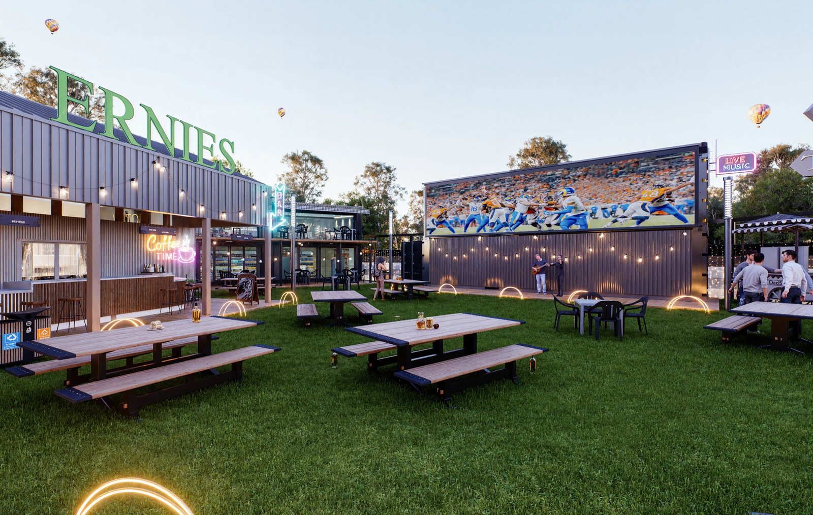 Ernie's Beer Garden by Invested Designs, image 2