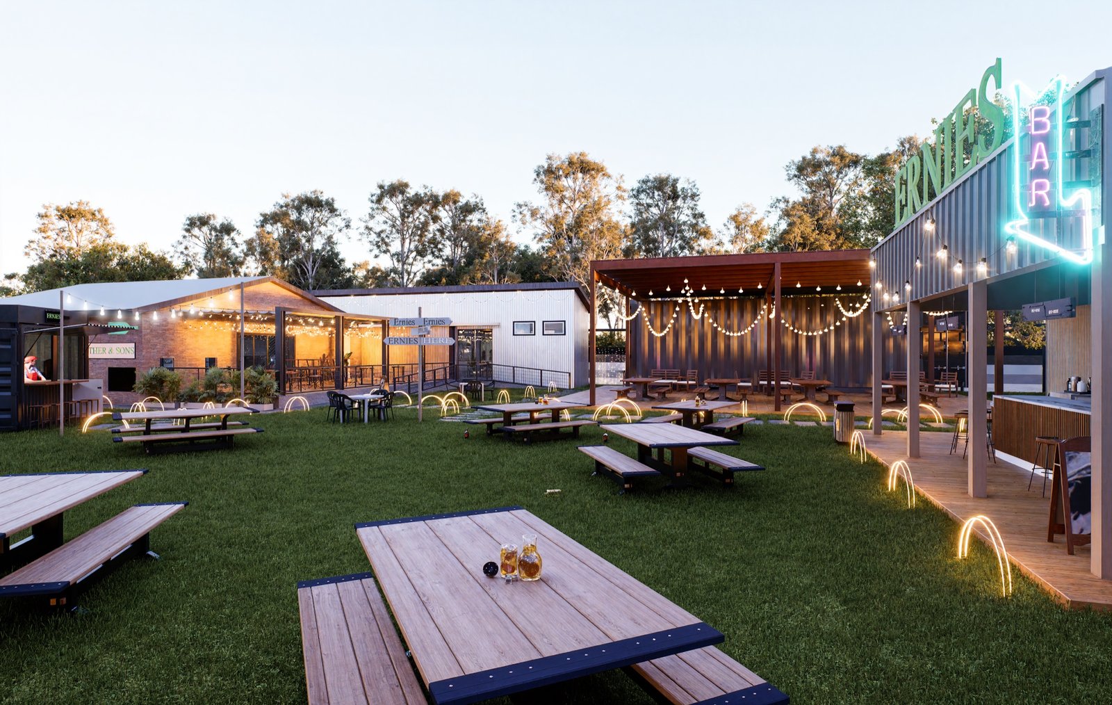 Ernie's Beer Garden by Invested Designs, image 3
