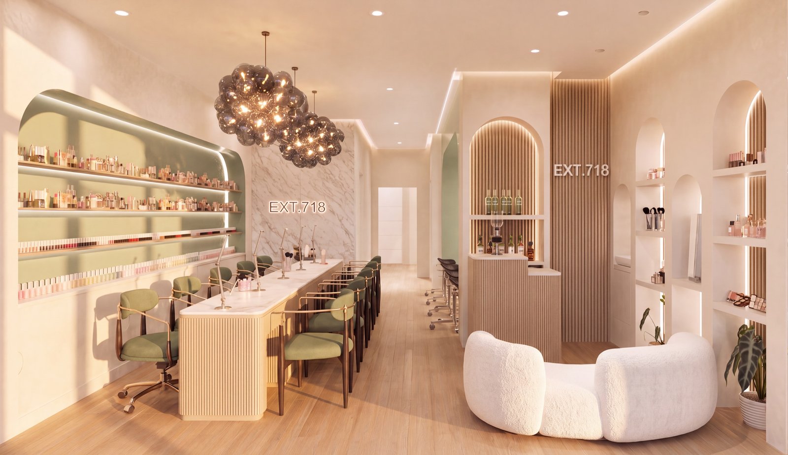 Ext.718 Salon by Invested Designs, image 1