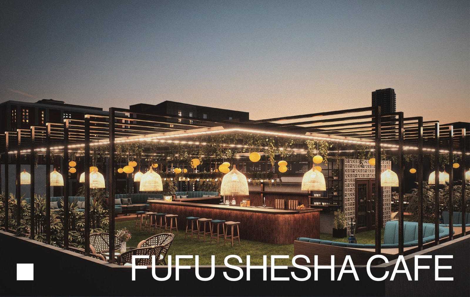 FUFU Sheesha Café by Invested Designs, image 2