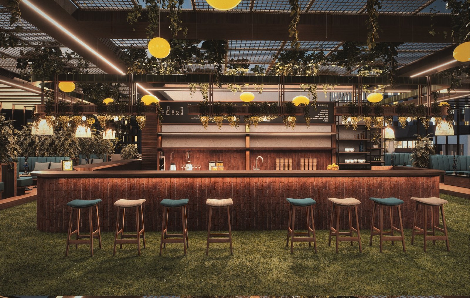 FUFU Sheesha Café by Invested Designs, image 3