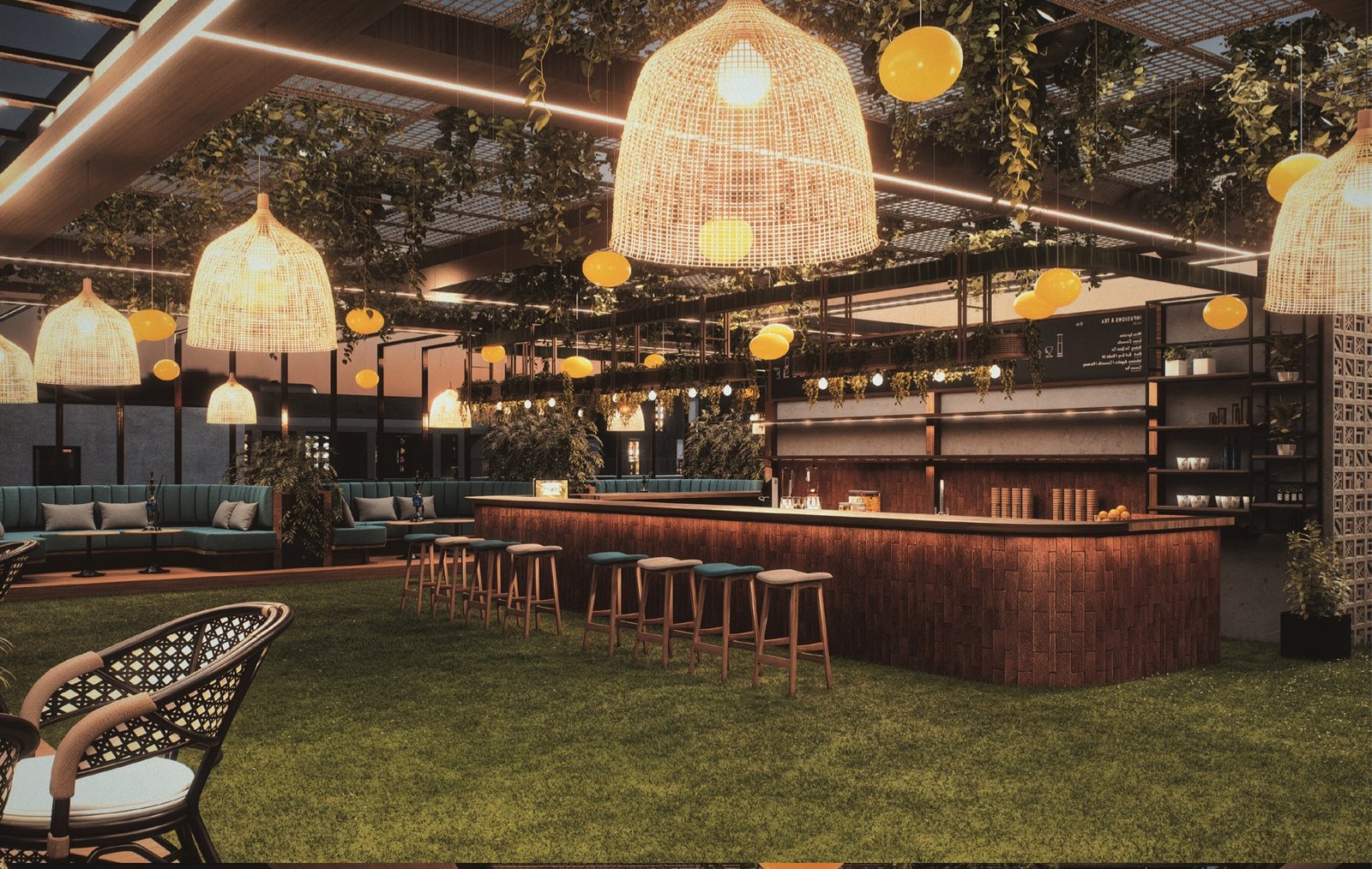 FUFU Sheesha Café by Invested Designs, image 4
