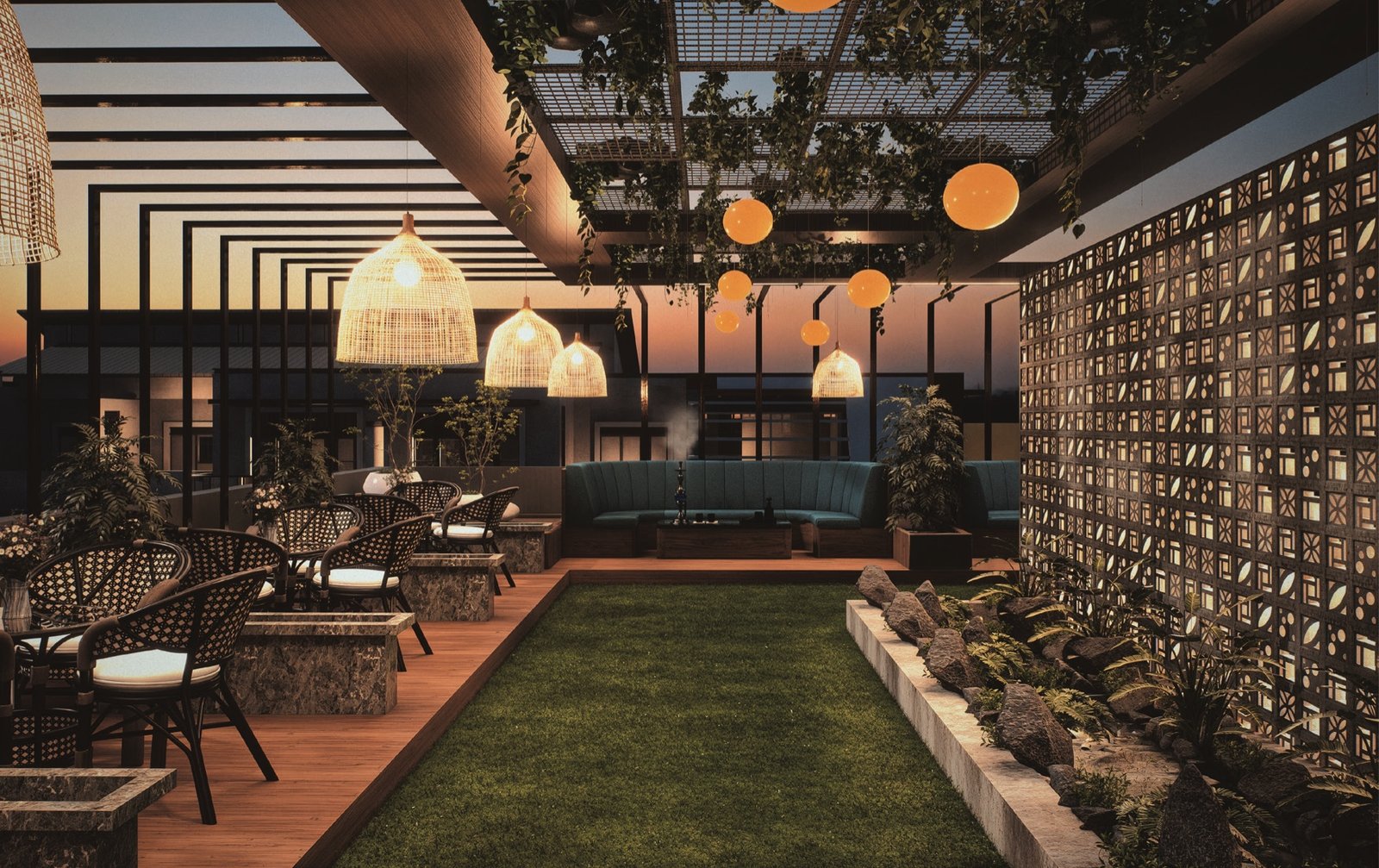 FUFU Sheesha Café by Invested Designs, image 5