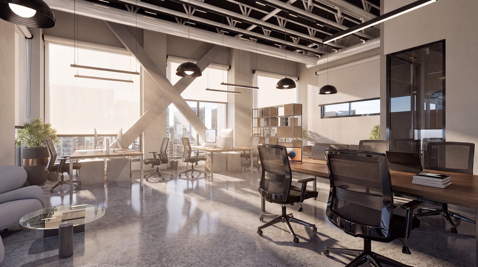 Loft Workspace by Invested Designs, image 1