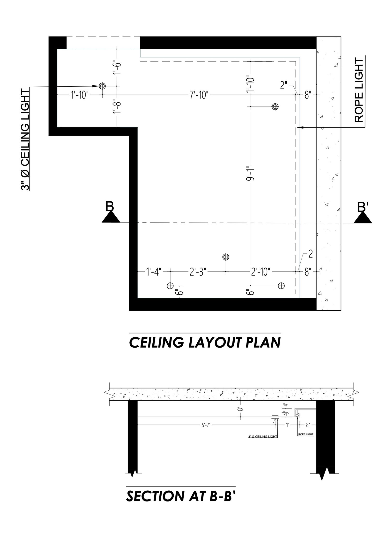 Patterned Washroom Drawing Set by Invested Designs, image 7