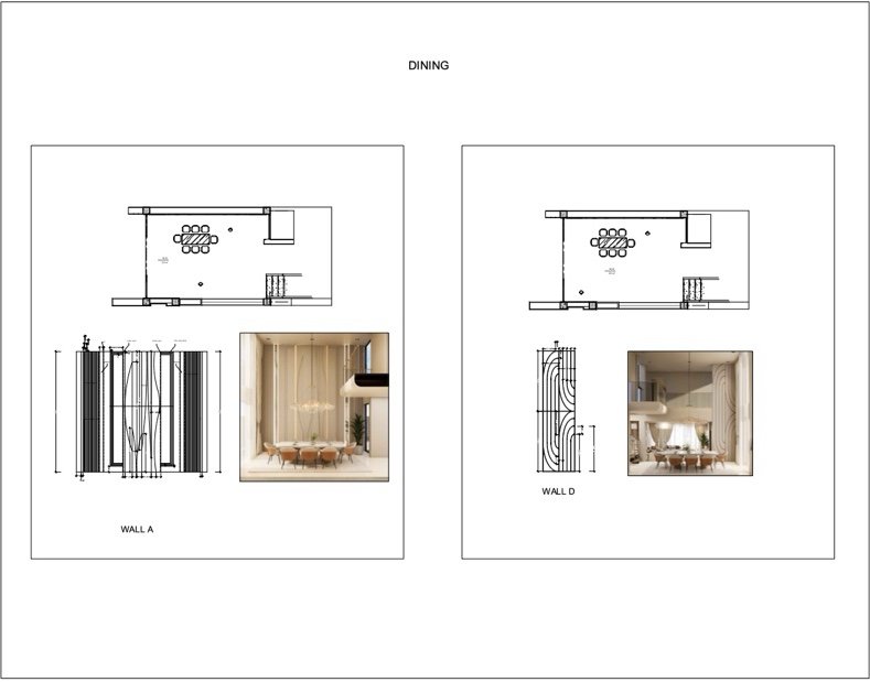 Residence Interior Drawing Set by Invested Designs, image 3