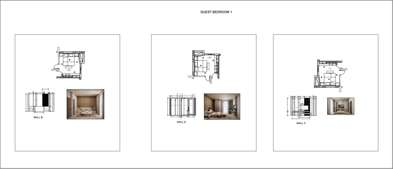 Residence Interior Drawing Set by Invested Designs, image 6