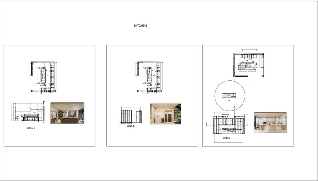 Residence Interior Drawing Set